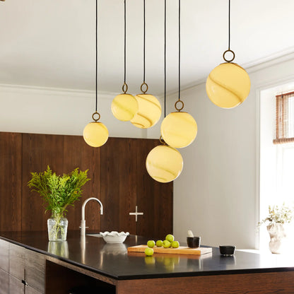 Halo Design Stockholm Taklampa Ø30 cm Marble Brown