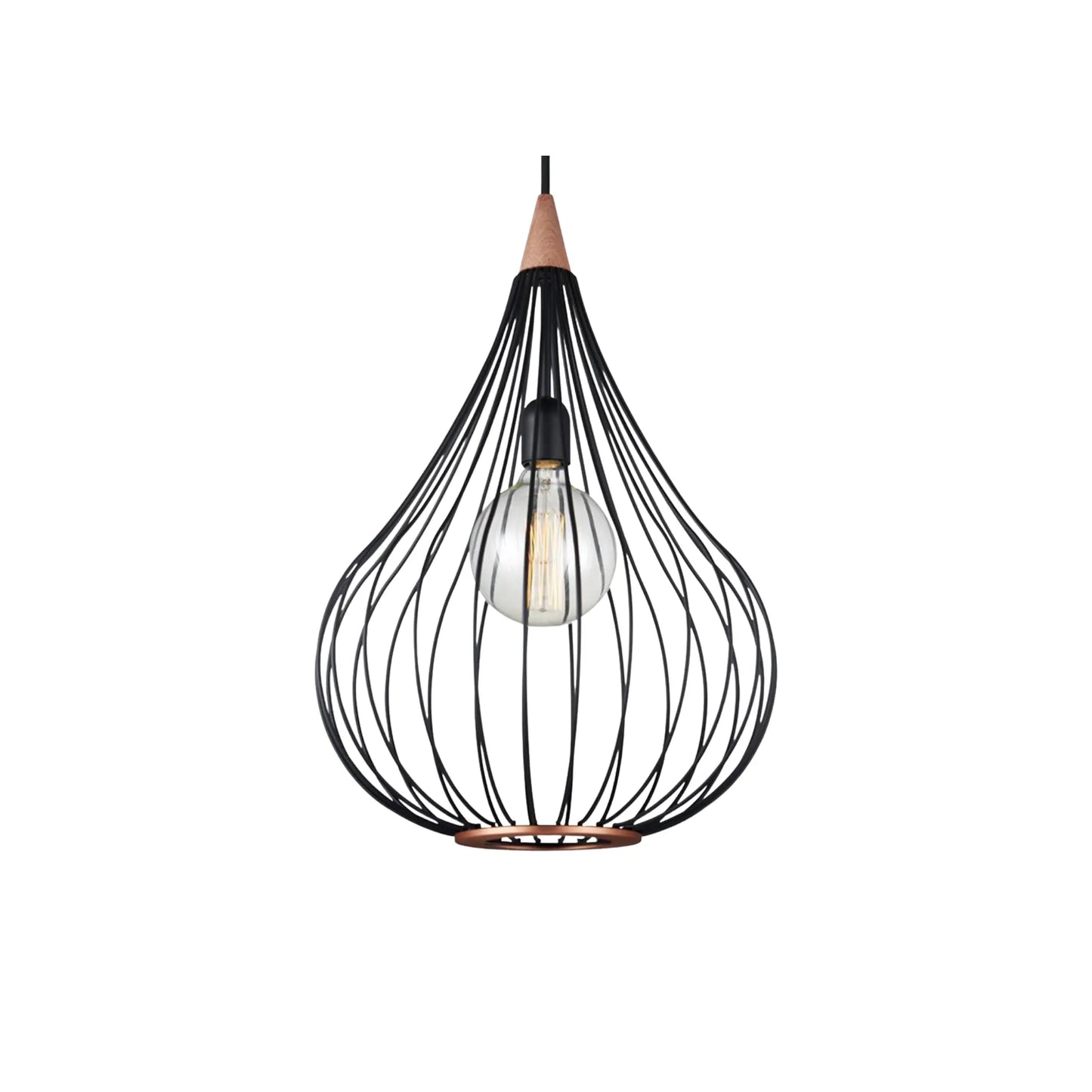 Halo Design Drops Taklampa Ø38 cm, Svart