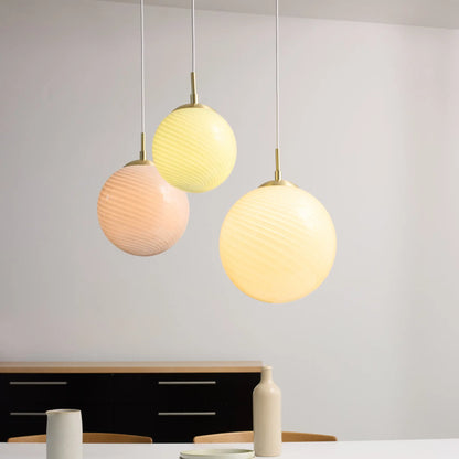 Halo Design Candy Ball Taklampa Ø30 cm, Cream