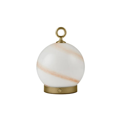 Halo Design Stockholm Portabel Bordslampa Marble Brown, Antique