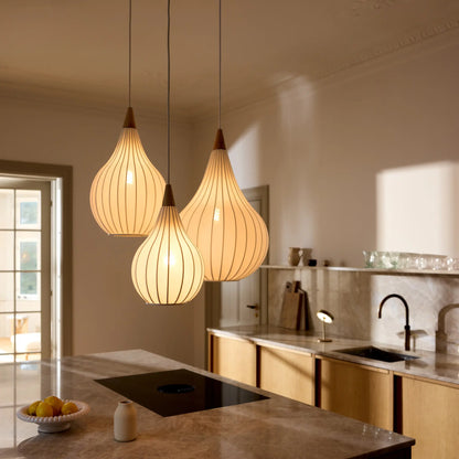 Halo Design Drops Textile Taklampa Ø23 cm White
