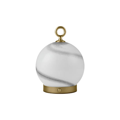 Halo Design Stockholm Portabel Bordslampa Marble Grey- Antique