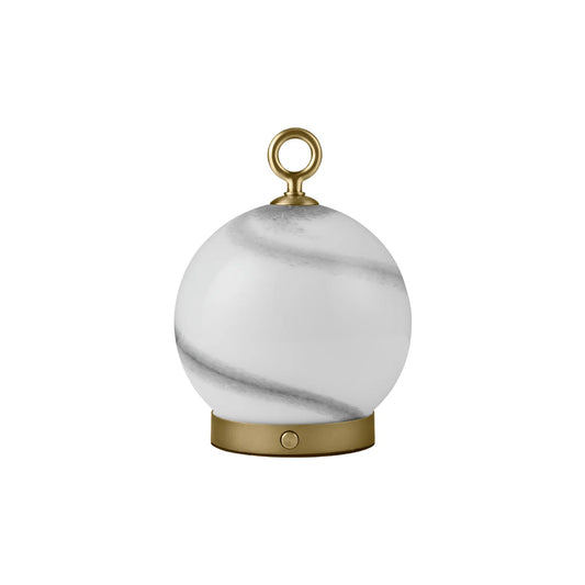 Halo Design Stockholm Portabel Bordslampa Marble Grey- Antique