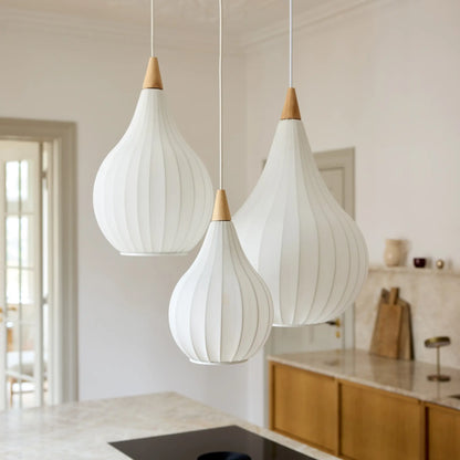 Halo Design Drops Textile Taklampa Ø23 cm White