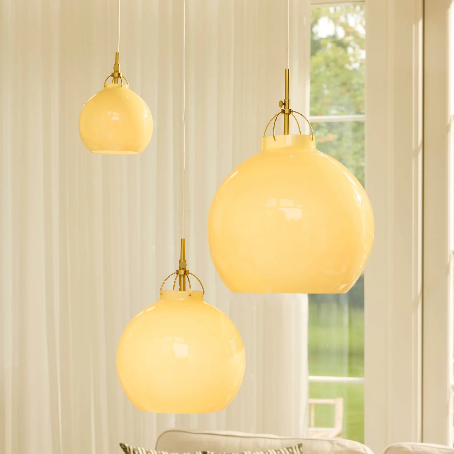 Halo Design Toscana Taklampa Ø36 cm, Cream