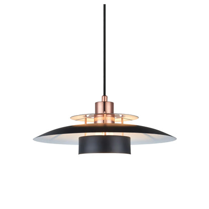 Halo Design Sørup Taklampa Ø40 cm, Svart/Koppar