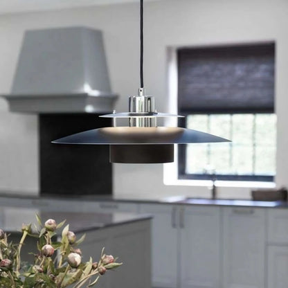 Halo Design Sørup Taklampa Ø40 cm, Svart/Koppar