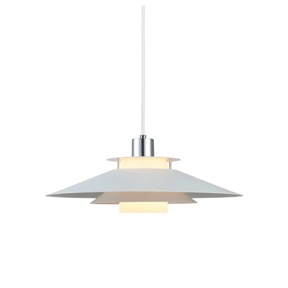 Halo Design Rivoli Taklampa Ø40 cm, Vit/Chrom