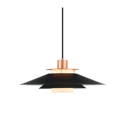 Halo Design Rivoli Taklampa Ø40 cm, Svart/Koppar