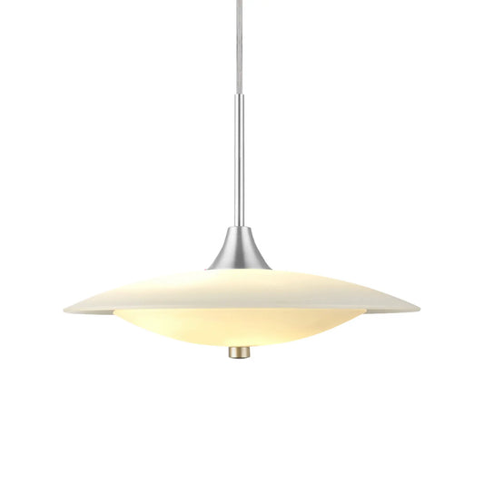 Halo Design Baroni Taklampa Ø40 cm, Opal/Borstat Stål