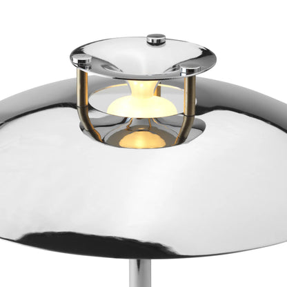 Halo Design Stepp 1-2-3 Portabel Bordslampa, Chrome