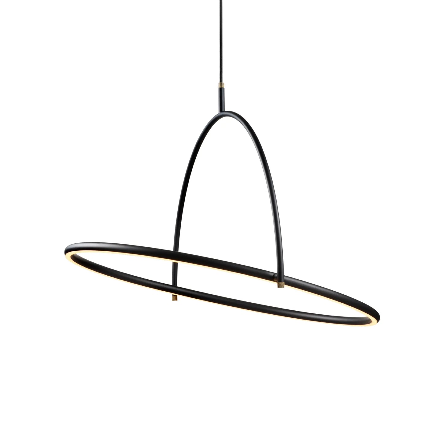 Halo Design Tilt Ljuskrona Ø60 cm 3-Stegs, Black