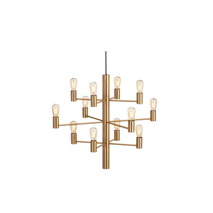 Herstal Manola Krona 12, Satin brass