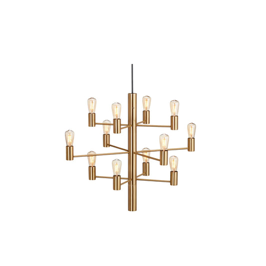 Herstal Manola Krona 12, Satin brass