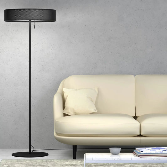 Herstal Grain Golvlampa L, Mattsvart