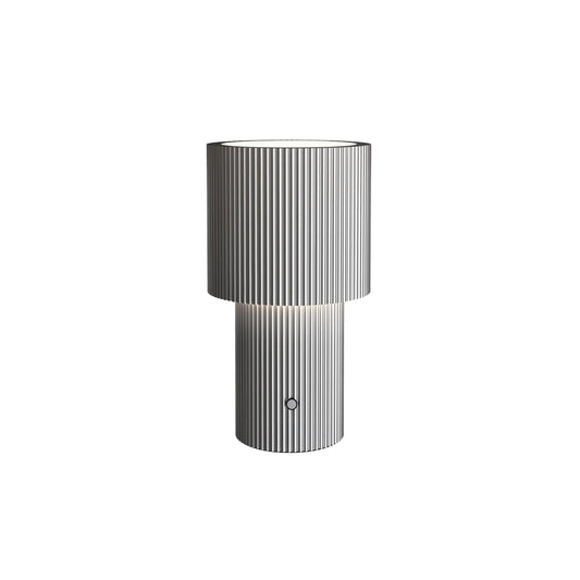 Herstal Iluma Bordslampa Portabel, Silver