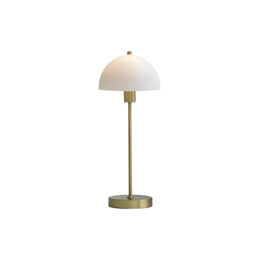 Herstal Vienda Bordslampa, Mässing/Opal glas