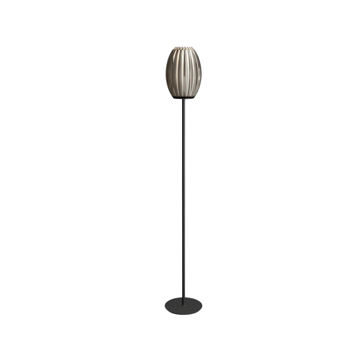 Herstal Tentacle Golvlampa M, Svart/Rökfärgad