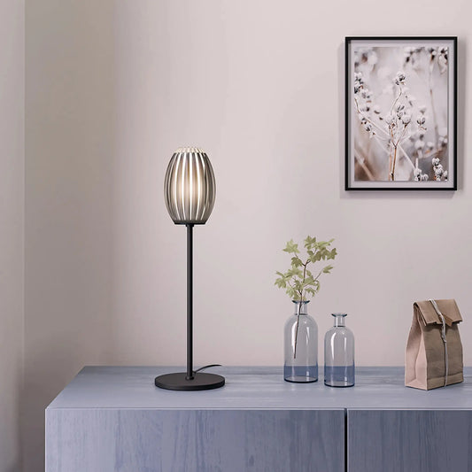 Herstal Tentacle Bordslampa 50cm, Svart/Rökfärgad