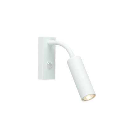 Herstal Pipeline Vägglampa Flex, Mattvit
