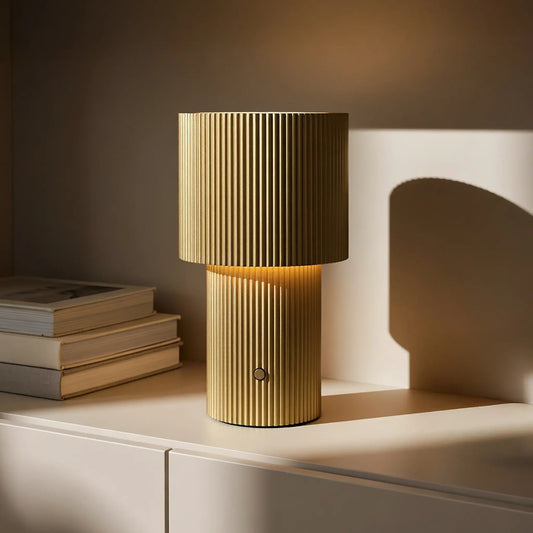Herstal Iluma Bordslampa Portabel, Guld