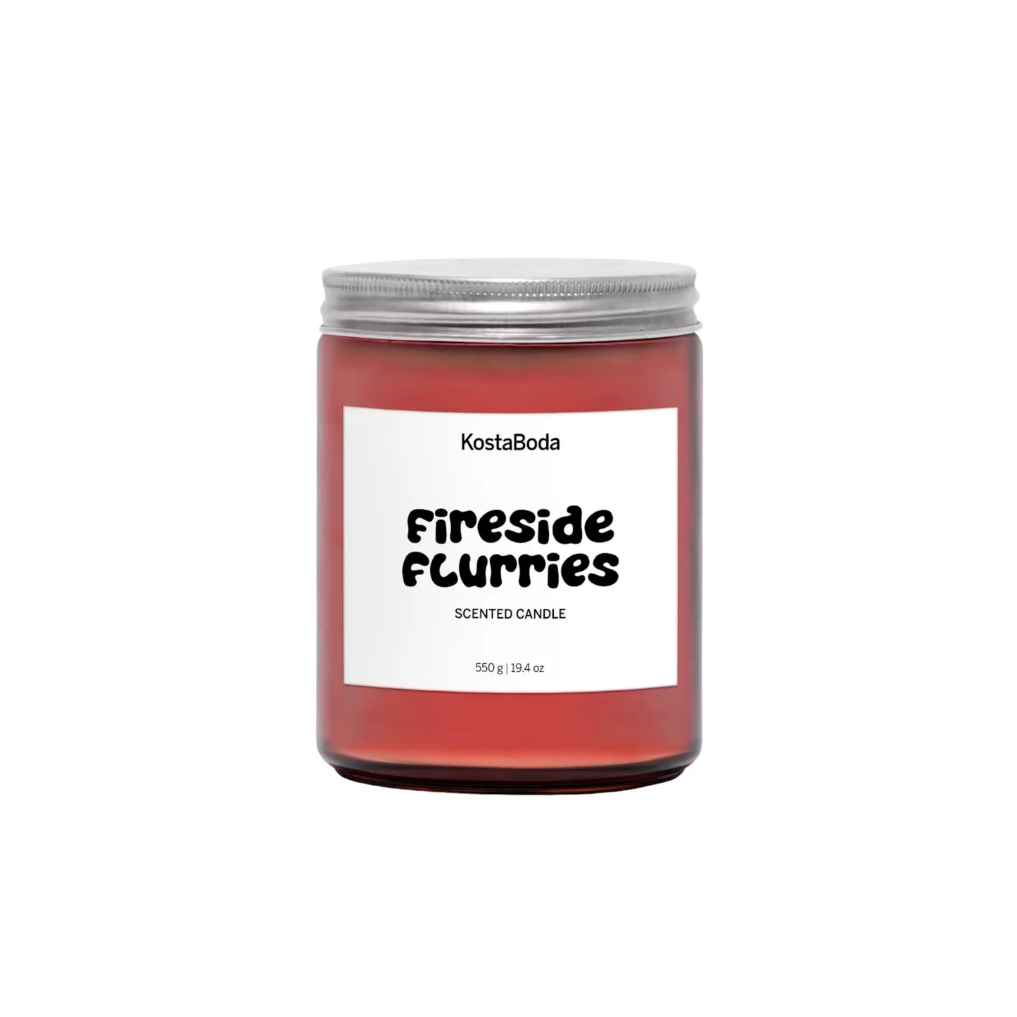 Kosta Boda Mind Doftljus 550g Fireside flurries