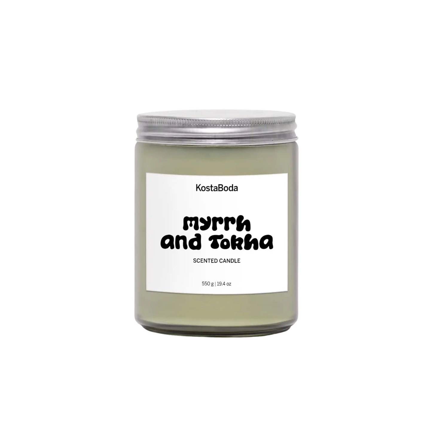 Kosta Boda Mind Doftljus 550g Myrrh & Tokha