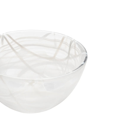 Kosta Boda Contrast Skål 2-Pack 16 cm, Vit