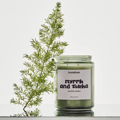 Kosta Boda Mind Doftljus 550g Myrrh & Tokha
