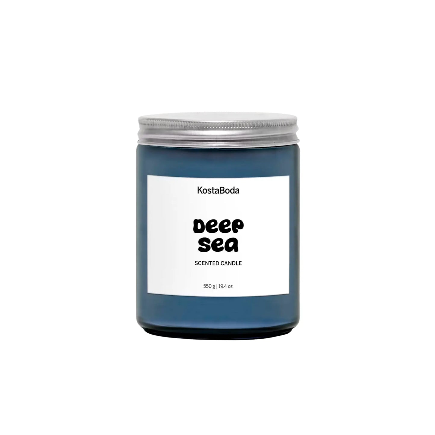 Kosta Boda Mind Doftljus 550g Deep Sea