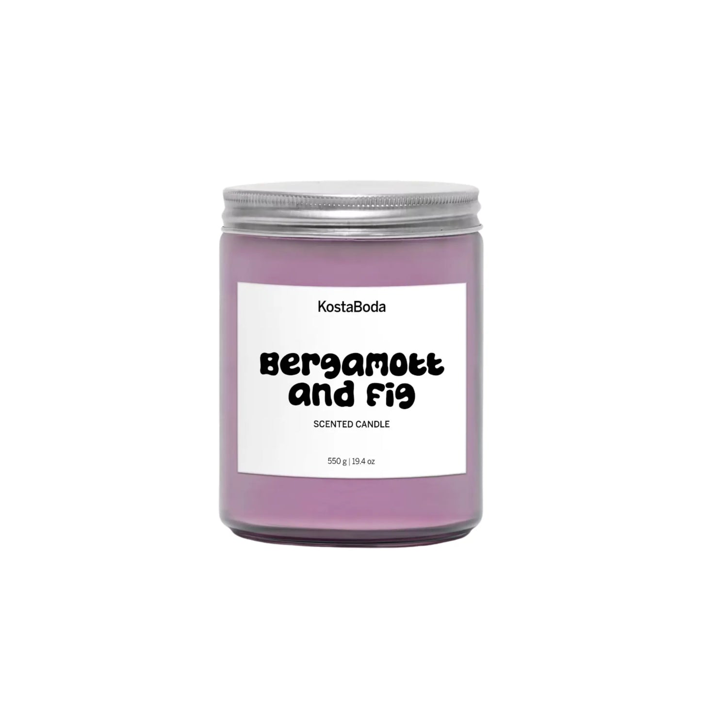 Kosta Boda Mind Doftljus 550g Bergamott & Fig