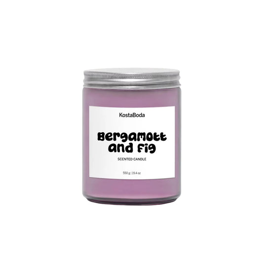 Kosta Boda Mind Doftljus 550g Bergamott & Fig