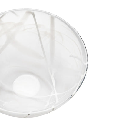 Kosta Boda Contrast Skål 2-Pack 23 cm, Vit