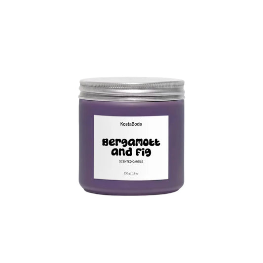 Kosta Boda Mind Doftljus 330g Bergamott & Fig