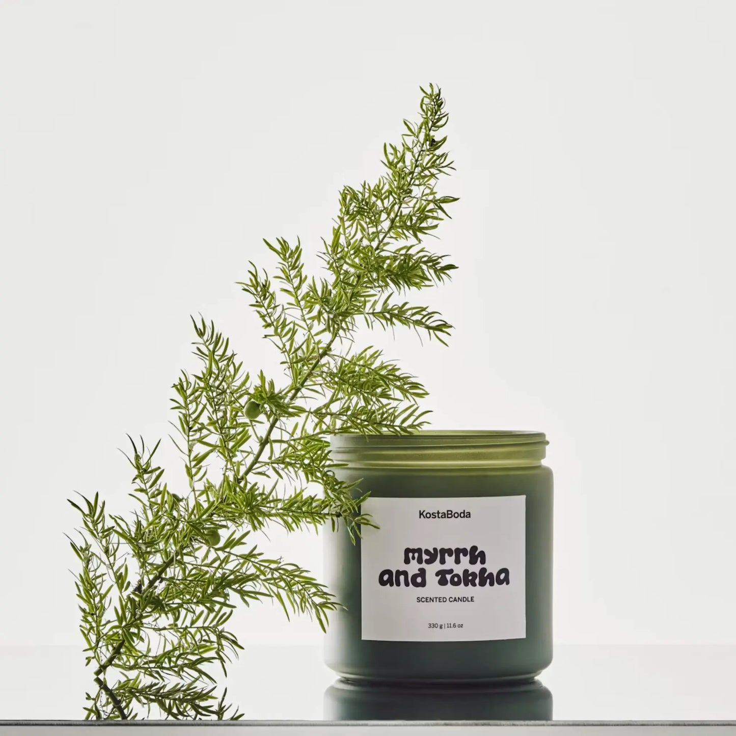 Kosta Boda Mind Doftljus 330g Myrrh & Tohka