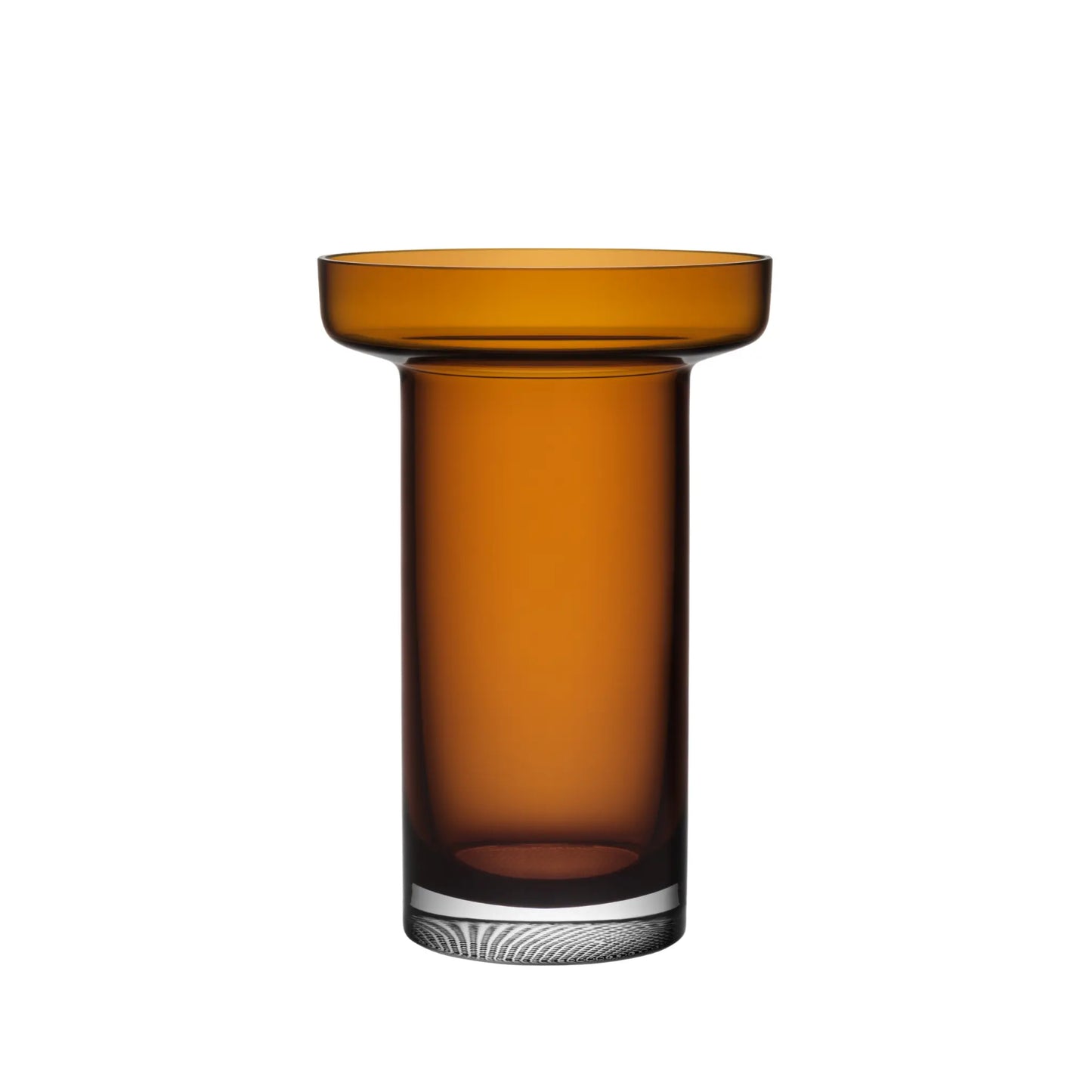 Kosta Boda Limelight Rosvas 23 cm, Amber