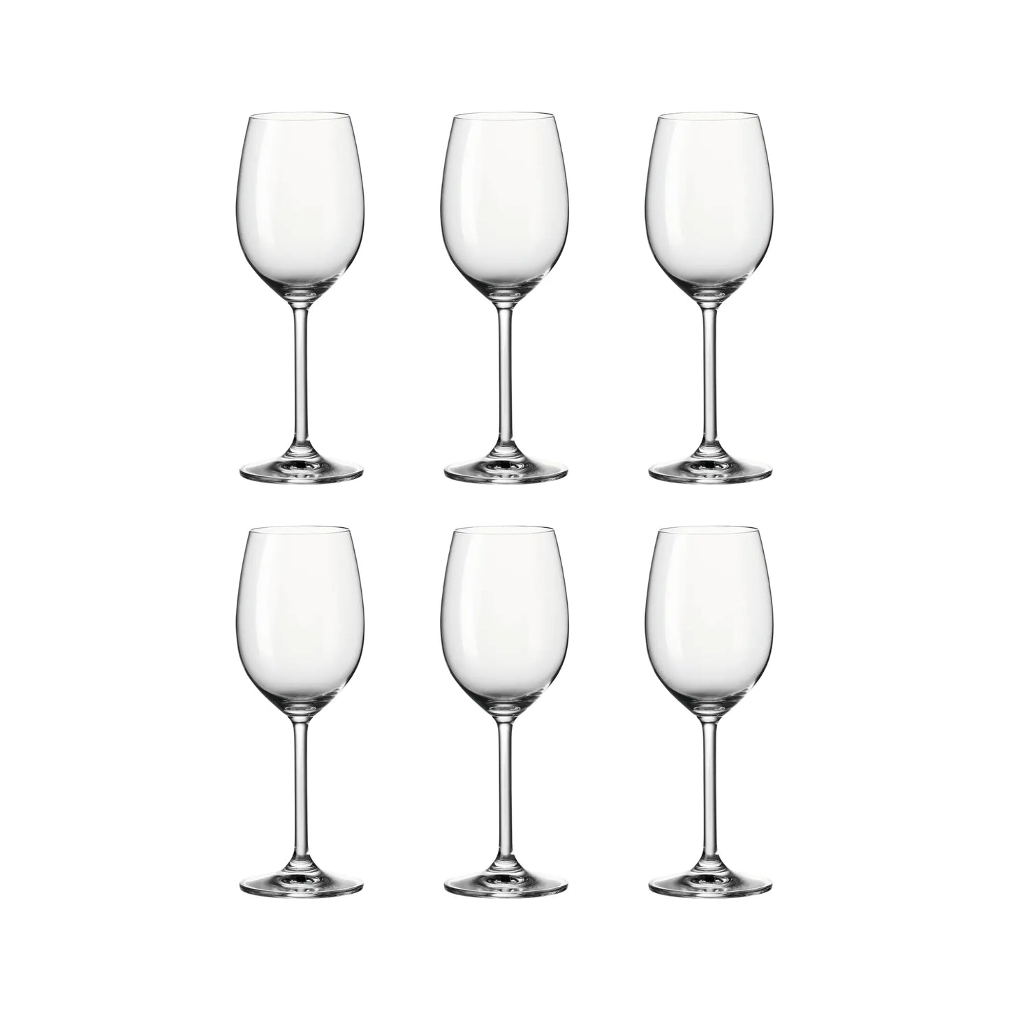 Leonardo Daily Vitvinsglas 370 ml 6-pack