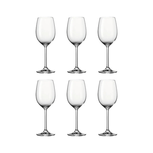 Leonardo Daily Vitvinsglas 370 ml 6-pack