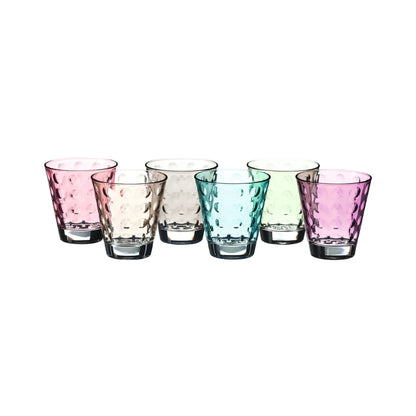 Leonardo Optic Wh Dricksglas 22 cl Flerfärgade 6-pack