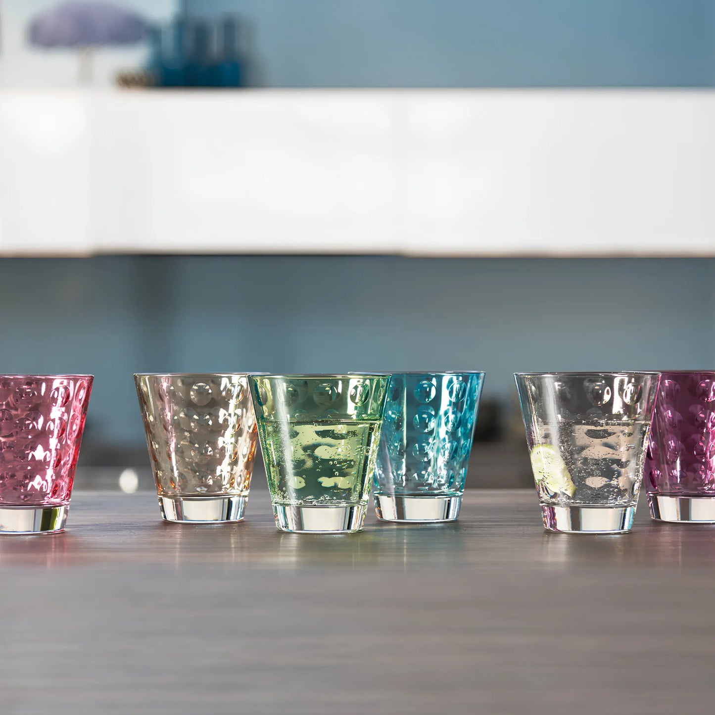 Leonardo Optic Wh Dricksglas 22 cl Flerfärgade 6-pack