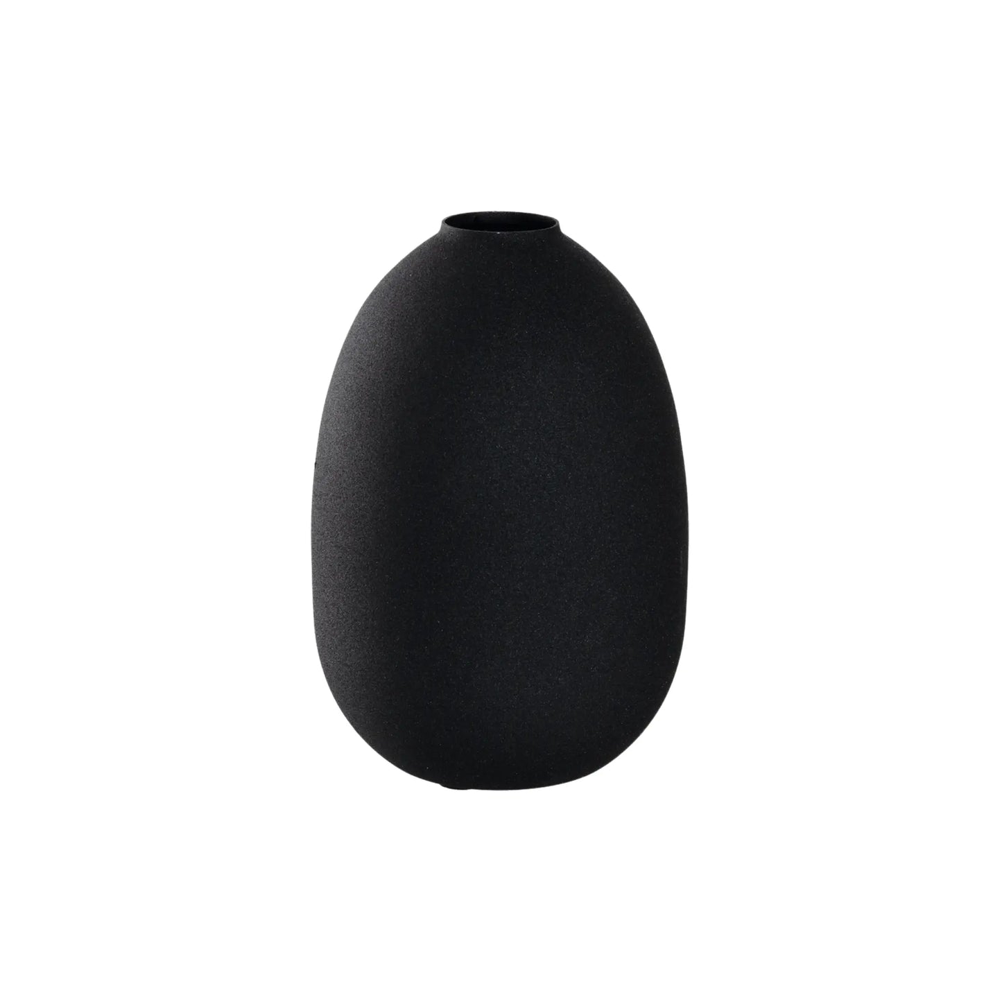 Leonardo Vas 19 cm Metall, Svart