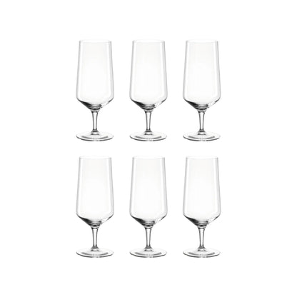 Leonardo Puccini 6-pack Ölglas/Allglas 410 ml