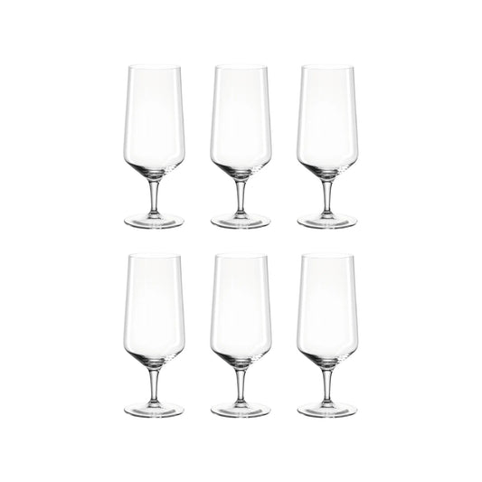 Leonardo Puccini 6-pack Ölglas/Allglas 410 ml