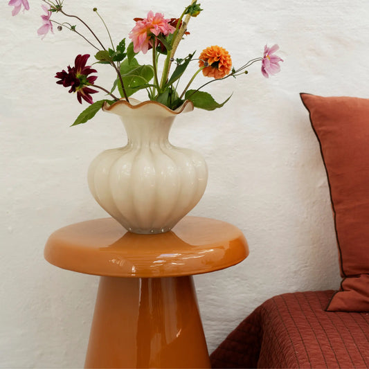 Madam Stoltz Enamel Sidobord, Pumpkin Spice
