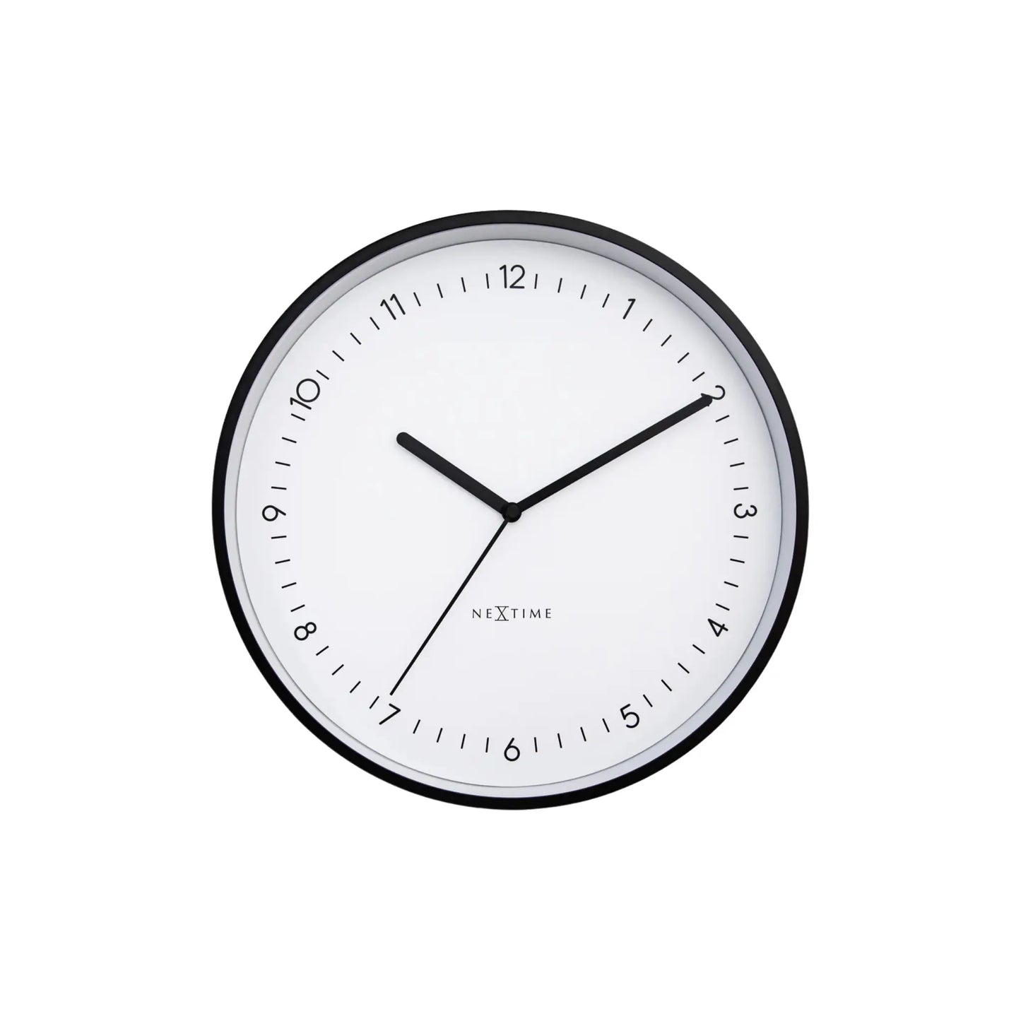 NeXtime Berlin Väggklocka Ø30 cm, Vit