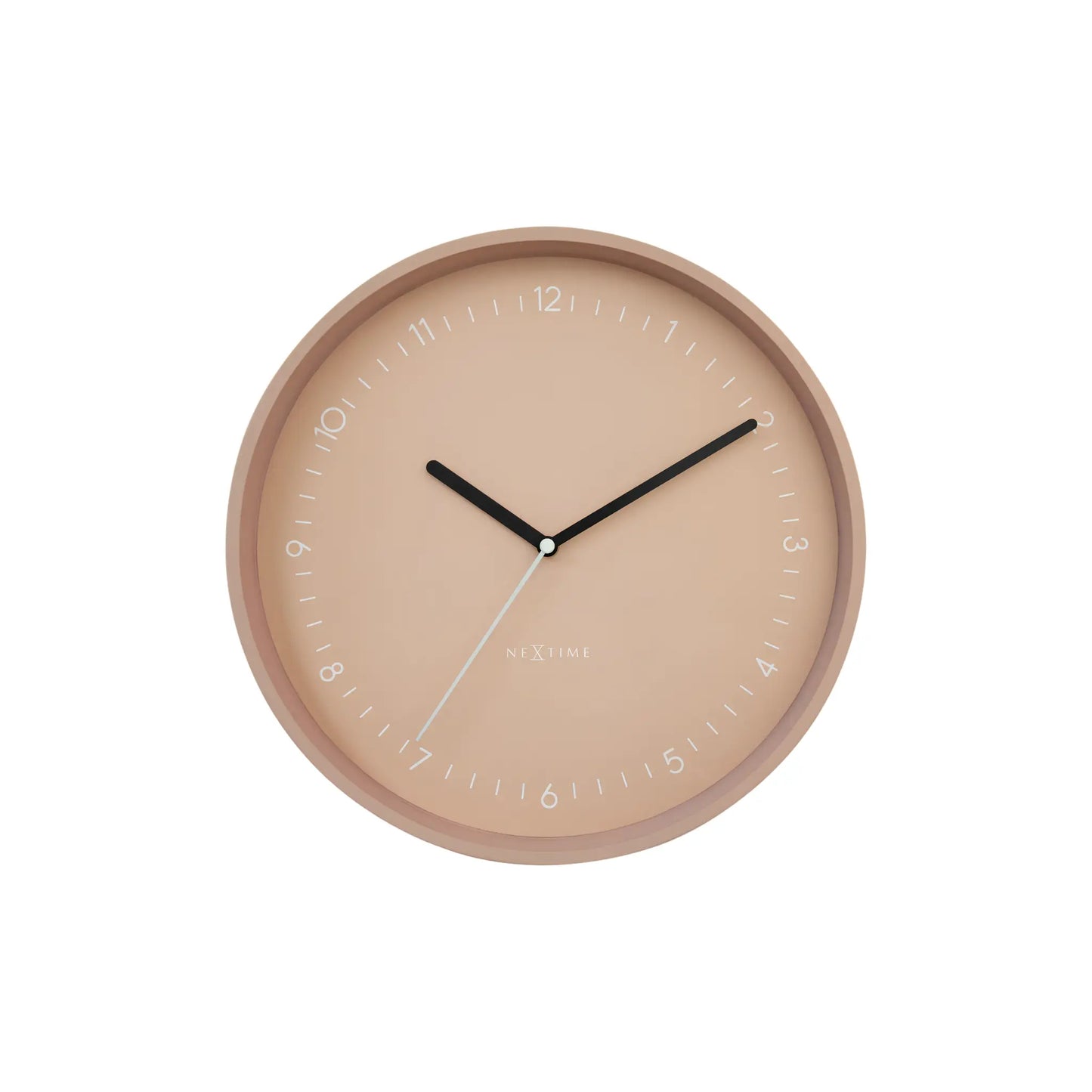 NeXtime Berlin Väggklocka Ø30 cm, Rosa