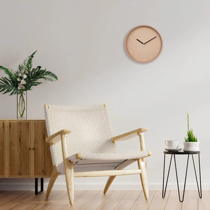 NeXtime Berlin Väggklocka Ø30 cm, Rosa