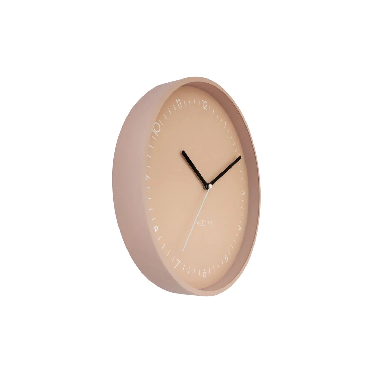 NeXtime Berlin Väggklocka Ø30 cm, Rosa