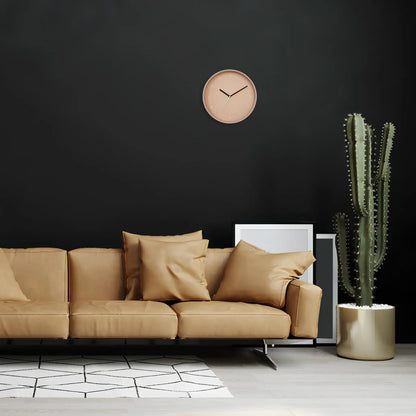 NeXtime Berlin Väggklocka Ø30 cm, Rosa