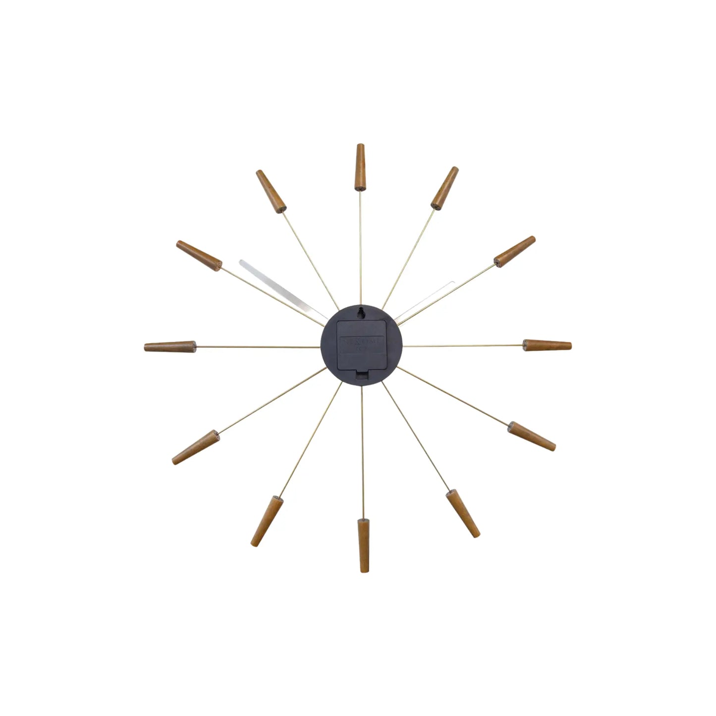 NeXtime Plug Inn Väggklocka 58 cm, Brons